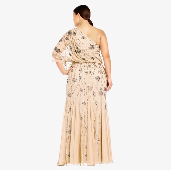 Adrianna Papell beaded gown - Picture 2 of 4